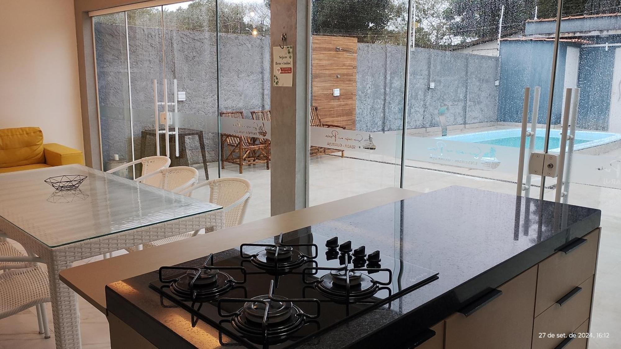 Casa Com Piscina E Hidromassagem Praia Enseada. 과루자 외부 사진